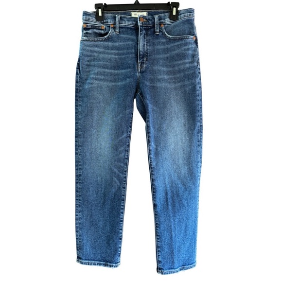 Madewell Denim - Madewell Mid- Rise Classic Straight - Size 28
